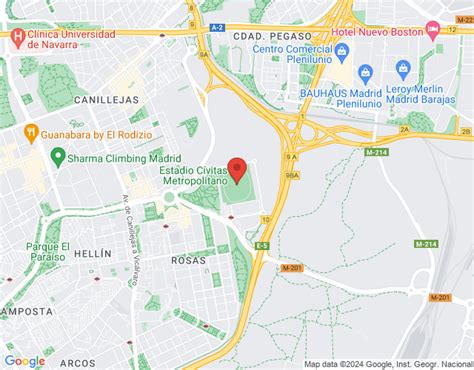 civitas metropolitano google maps